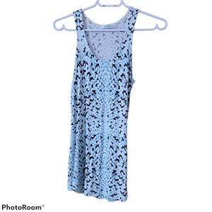 Ricki's Blue and White Snake Print Top